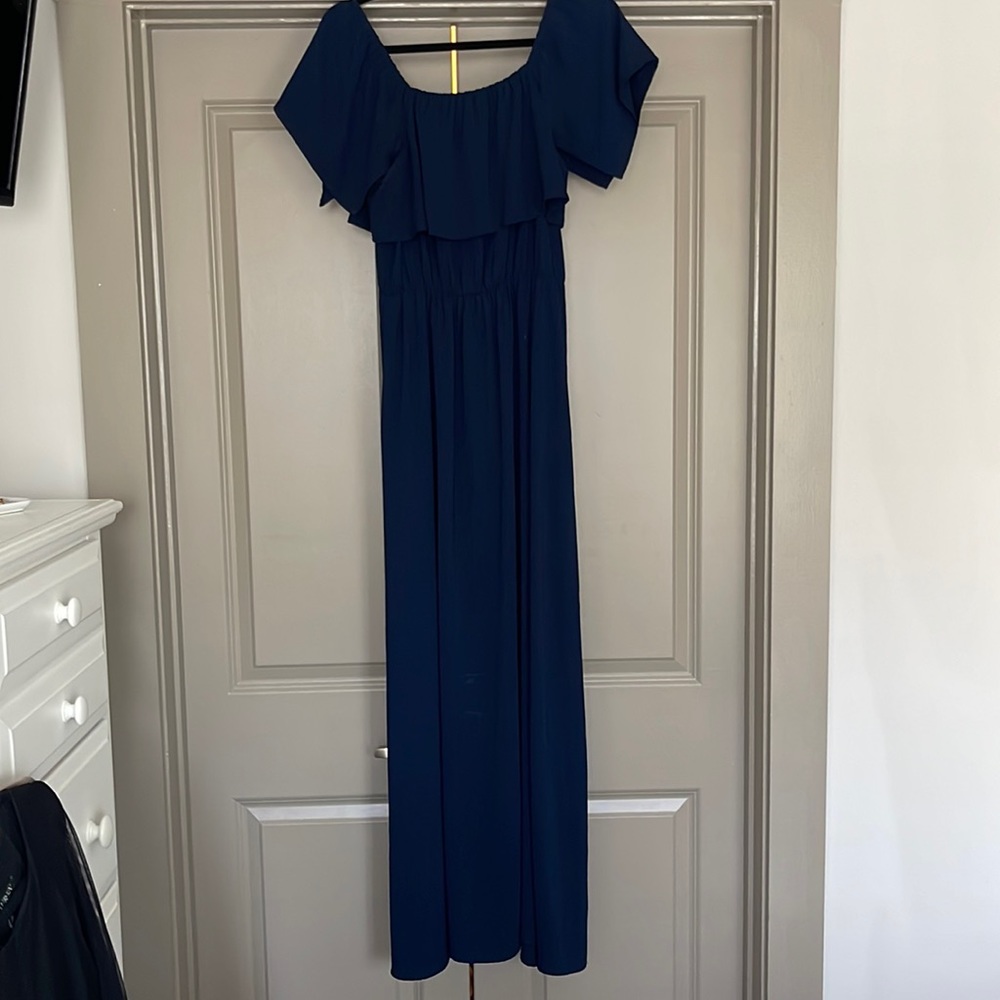 Off the Shoulder Maxi Dress